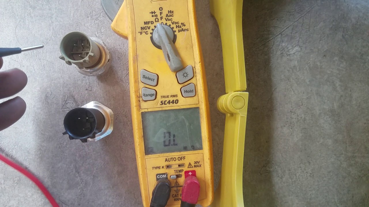 Oil pressure sensor chevy silverado YouTube