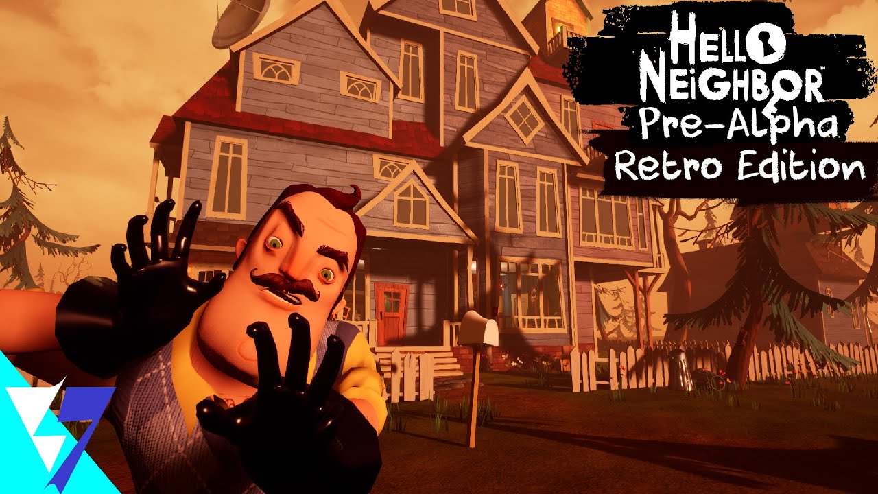 Hello neighbor alpha download. Привет сосед пре Альфа. Дом соседа пре Альфа. Hello Neighbor pre Alpha 1. Hello Neighbor pre-Alpha дом Альфа 1.