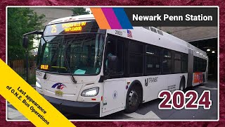 Newark, NJ: Buses and Light Rail at Penn Station - NJ Transit TrAcSe 2024