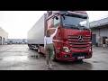 Driving a Semi Truck Across a Frozen Lake 🧊 | Heavy Equipment Transport ASMR