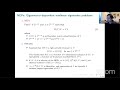 Talk by Zhaojun Bai (UC Davis)