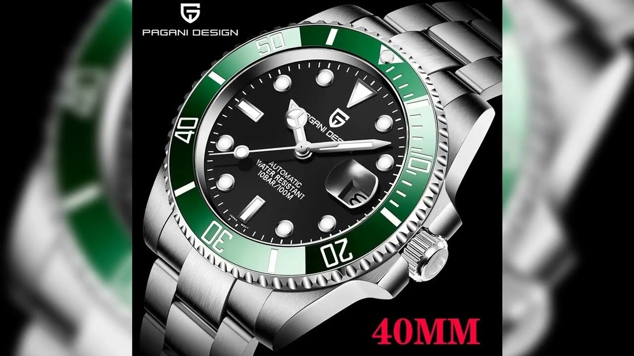 A must-have product! PAGANI Design 2025 New 40mm Men Automatic Mechanical Watches Men Luxury NH35A