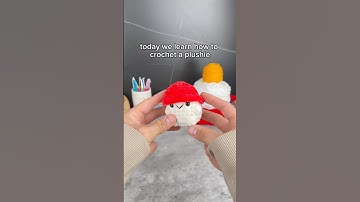 How’s to crochet a plushie for a beginner 💁🏼‍♀️🥰