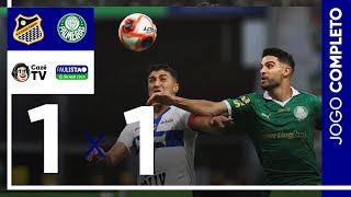 Thumbnail for JOGO COMPLETO: ÁGUA SANTA X PALMEIRAS | 8ª RODADA | FASE DE GRUPOS | PAULISTÃO 2025