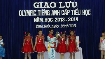 Giao Lưu Olympic tiếng anh cấp tiểu học năm học 2013-2014