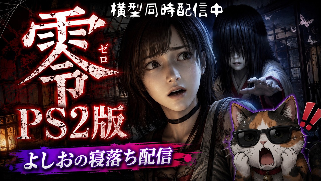Vertical: [Fatal Frame / PS2] Still terrifying today… Playing this