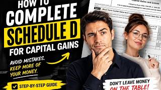 How to complete Schedule D for capital gains Update