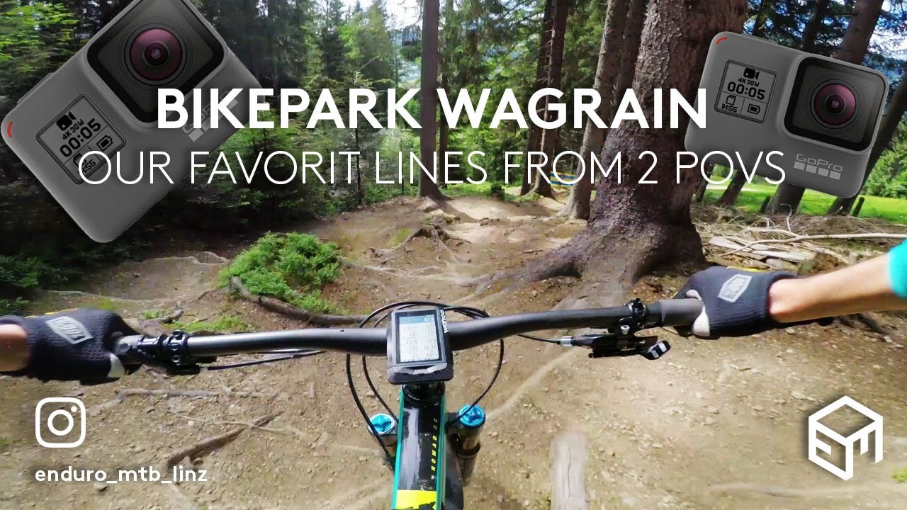 Bikepark Wagrain – Our Favorite Lines from 2 POVs