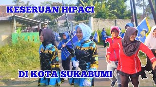 Pawai Karnaval Mi Alawwabin Kota Sukabumi Bersama Drumband Hipaci