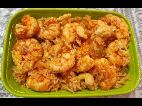 Prawn Egg Fried Rice | Fried Rice | Egg Fried Rice |Prawn Fried Rice