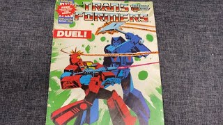 Transformers generation one issue 69 Marvel UK comic complete collection. G1 exclusive artwork story
