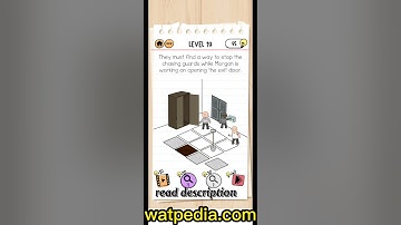 Brain Test 2 Prison Escape Level 19 They must find a way to stop the chasing guards while Morgan