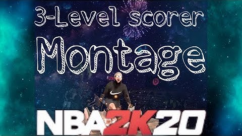 NBA 2K20 - 3-Level scorer Montage