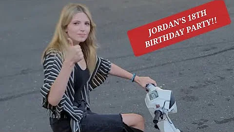 JORDAN'S 18TH BIRTHDAY PARTY & HER 1984 HONDA 50 S...
