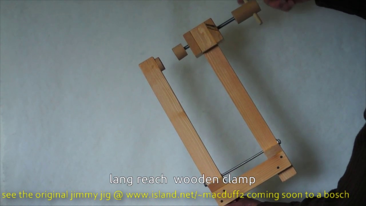 How to long reach and twin screw wooden clamps.wmv - YouTube
