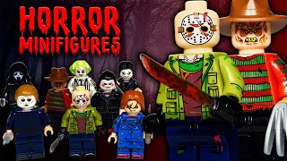 LEGO Horror Minifigures / Jason Voorhees, Chucky, Jigsaw, Scream, Freddy Krueger