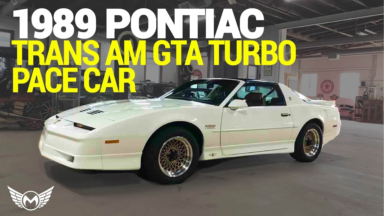 1989 Pontiac Firebird Trans Am Turbo Pace Car museums in london