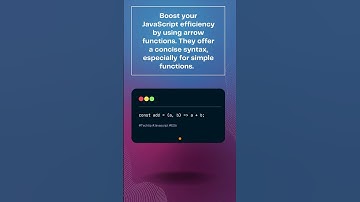 TechTip:Arrow Functions#javascript #viral #react #shortsvideo #shortsfeed #coding #shortsvideoviral