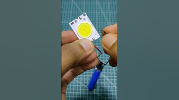 Impossible? 3.7V Lights Up 12V LED! 🔥 #LEDHack #BatteryTrick #DIYShorts