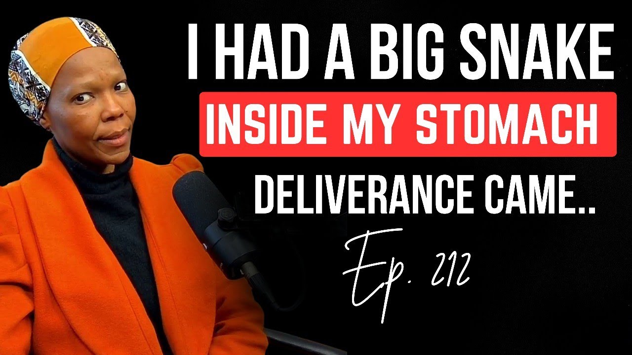 Ms Puleng. Having A Snake Inside Her Stomach, Feeding From Soil, Spirit Of Python, God's Deliverance