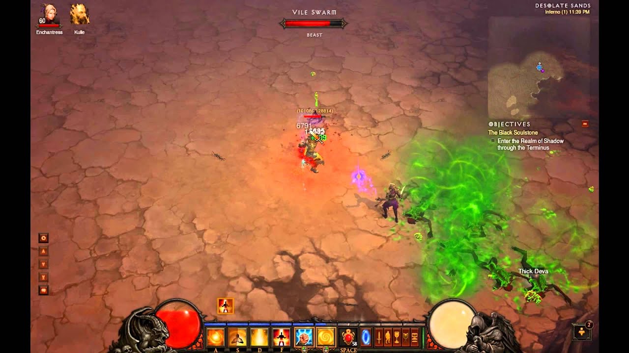 Diablo 3 Monk Skill - Cyclone Strike