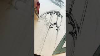Gothic Arch Sketch sketchbookentry