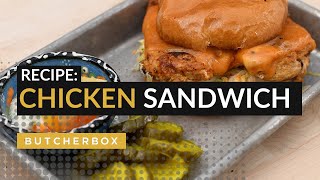 Grilled Buffalo Chicken Sandwich - The Perfect Summer Sandwich