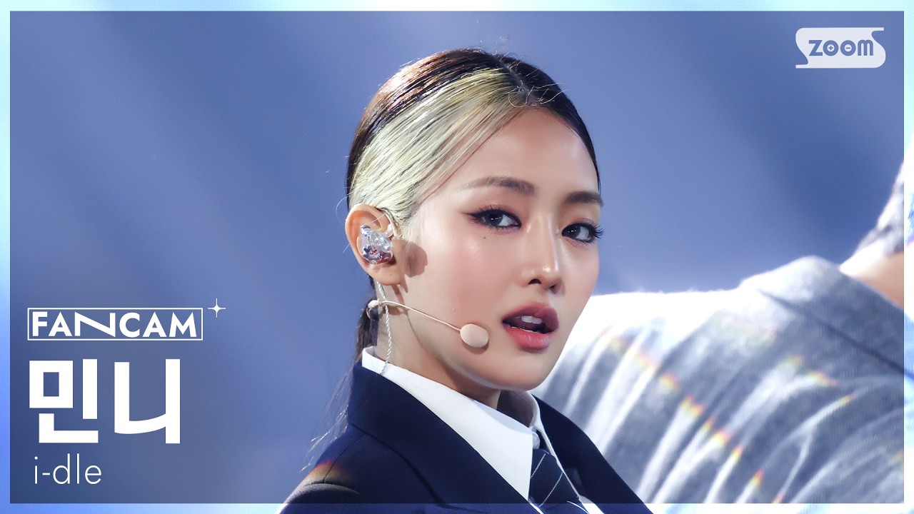 [안방1열 직캠4K] 아이들 민니 'Mono (feat. skaiwater)' (i-dle MINNIE FanCam) @SBS Inkigayo 260208