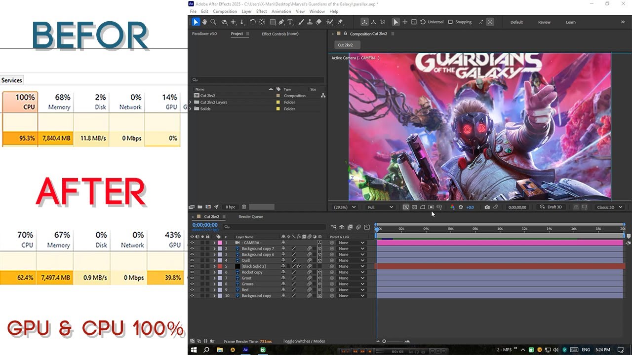 Fix GPU Rendering After effects 2025 With Proof 100% - YouTube