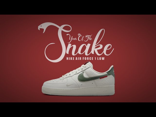 YEAR OF THE SNAKE 2025 Nike Air Force 1 Low DETAILED LOOK + REVIEW