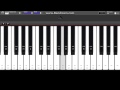 Piano Broken Angel right hand