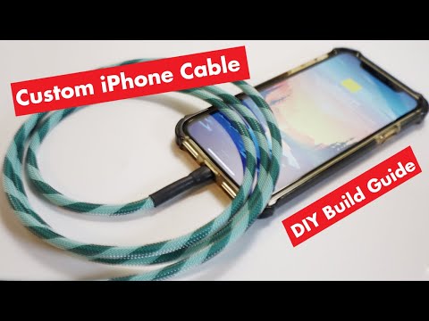Custom iPhone Cable DIY Build Guide (Lightning Connector)