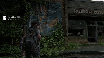 The Last Of Us Part 2 Hillcrest Journal Entry Collectible Locations Seattle Day 2