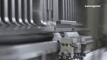 Salvagnini panel bending: P2 bends an electrical box