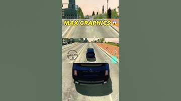 LOW vs MEDIUM vs MAX GRAPHICS - CAR PARKING MULTIPLAYER #SHORTS