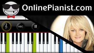 Video thumbnail of "Bonnie Tyler - Total Eclipse of the Heart - Piano Tutorial"
