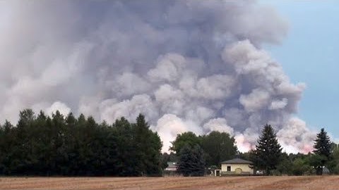 Allemagne: un violent incendie de forêt menace des villages