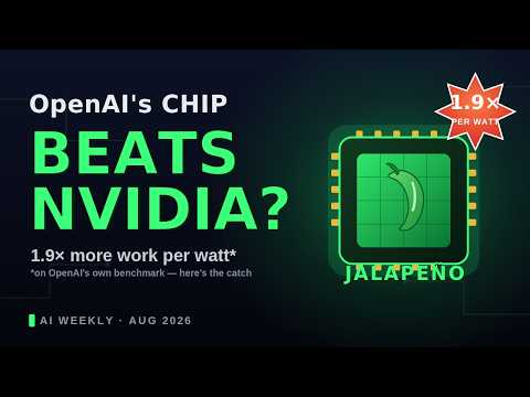 OpenAI Just Built a Chip That BEATS Nvidia — Here's Why It Matters