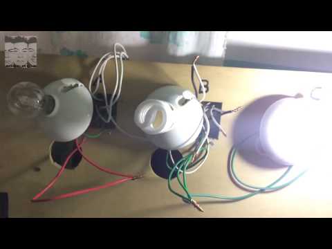 Video: ¿Puedes mezclar bombillas LED e incandescentes?