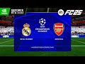 FC 25 - Real Madrid vs Arsenal Ft. Mbappe, Saka | UEFA Champions League 25/26 - #fc25