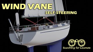 WIND VANE self-steering - how we use ours when sailing by searching for coconuts 2,180 views 2 months ago 6 minutes, 49 seconds