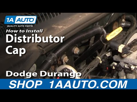 Auto Repair: Replace Distributor Cap Rotor Dodge D...