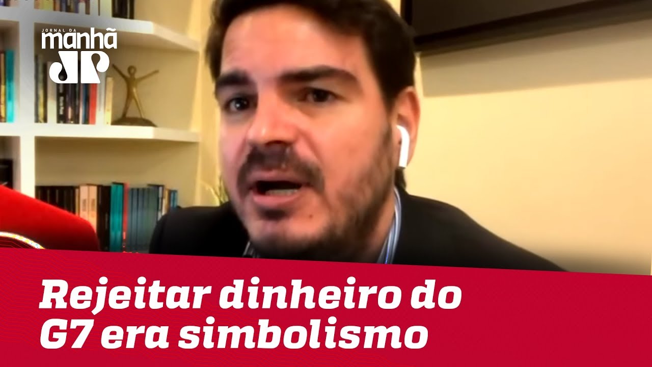 josias de souza gazeta Constantino: Rejeitar dinheiro do G7 era simbolismo para atacar França