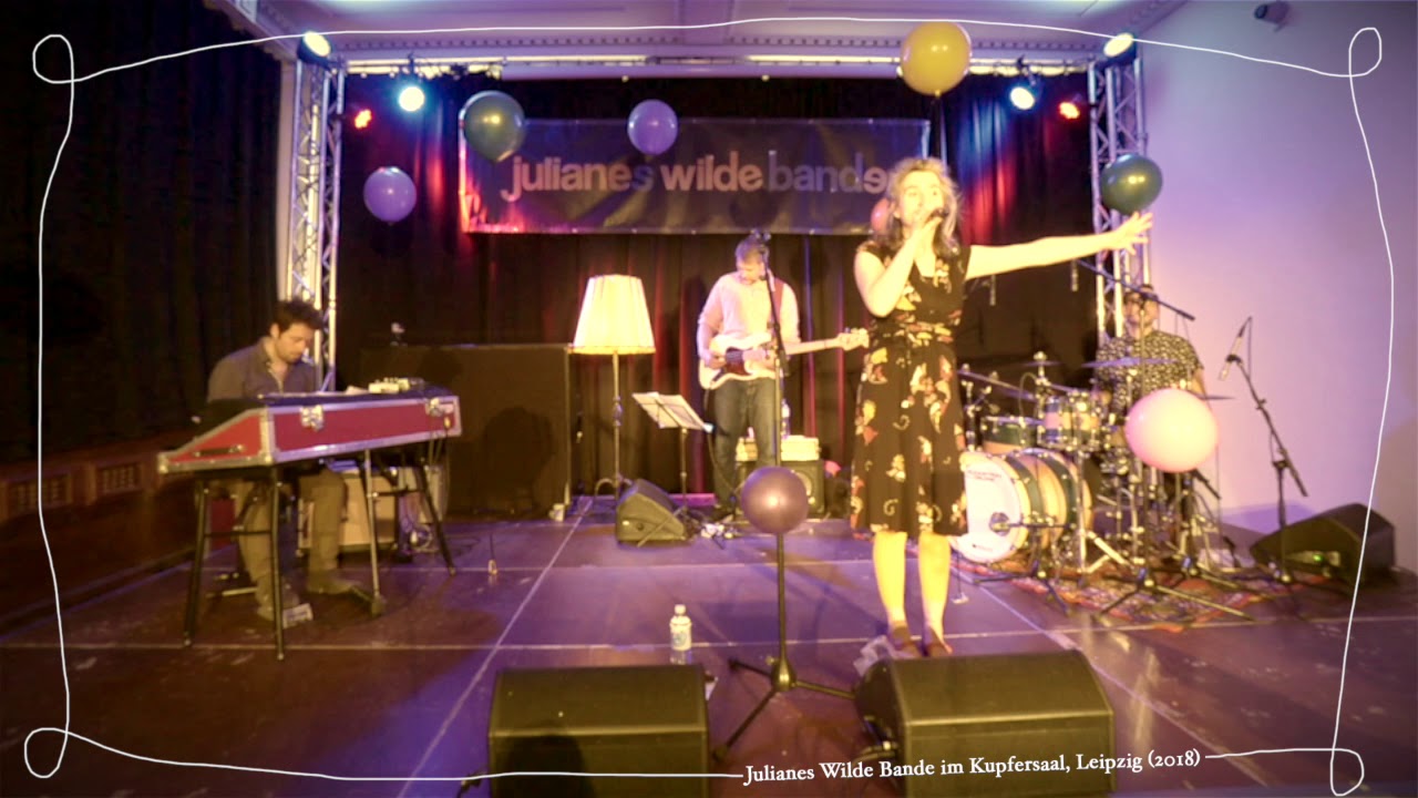 Julianes Wilde Bande Himmel live im Kupfersaal Leipzig video Jazz für Kinder