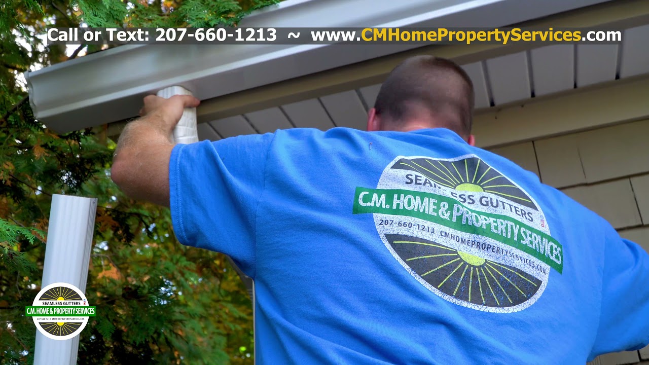 CM Home and Property Services: We Take Gutters to new Heights!