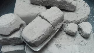 Asmr Soft Pure Cement Water Crumble Dip Paste Play