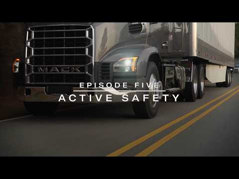 Advanced Active Safety Features on the All-New Mack Anthem