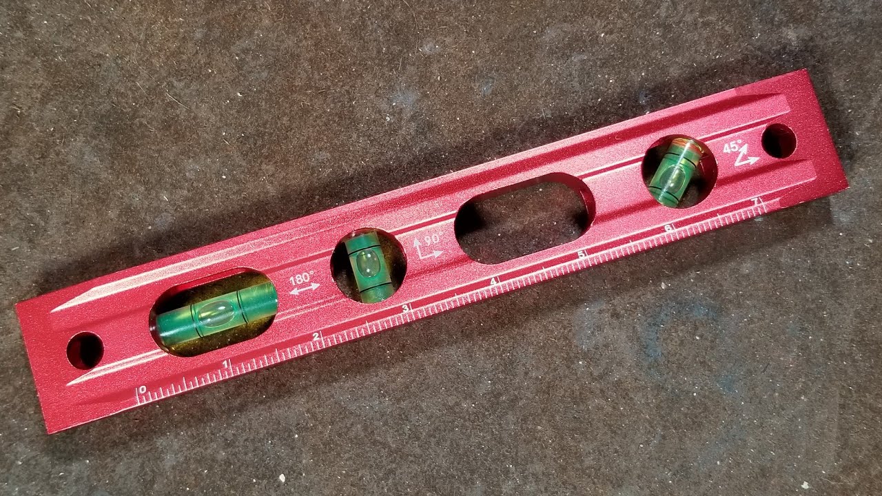 Harbor Freight 9" Billet Aluminum Level Review YouTube