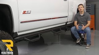 How to Install N-Fab Black Hooped Wheel to Wheel Nerf Bars on a 2017 Chevy Duramax