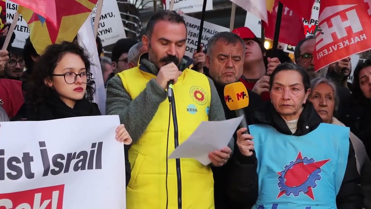 SALDIRILAR PROTESTO EDİLDİ: TÜRKİYE'DEKİ HAVA ÜSLERİ KAPATILSIN